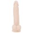 Nature Skin - dildo z priseskom - realističen - naravna barva - srednji