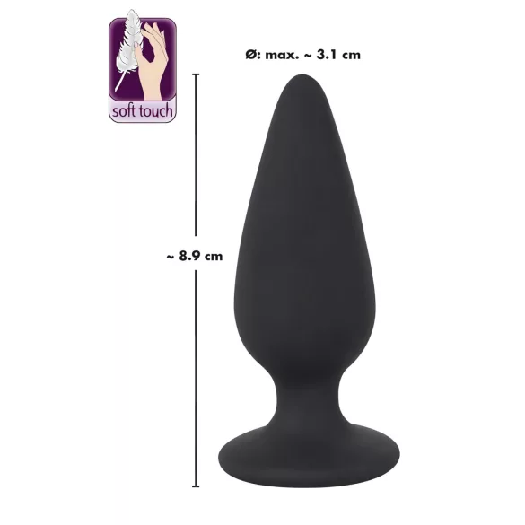 Black Velvets Heavy - 75 g analni čep (črn)