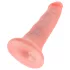 King Cock - dildo realistično - 13 cm - natur