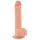 realistixxx - realistični dildo z priseskom (22 cm, naraven)