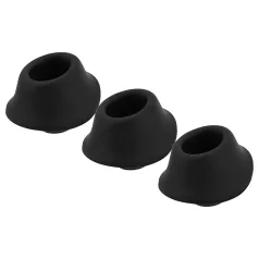   Womanizer Premium M - nadomestne glave za stimulator - črna - komplet 3 kos