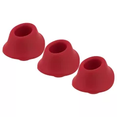   Womanizer Premium M - nadomestni nastavek - rdeč - komplet 3 kos