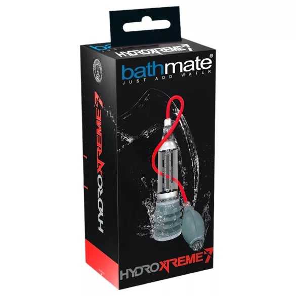 Bathmate - penis črpalka set - Xtreme Hydromax 7 - prozorna
