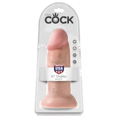 King Cock - dildo - realistični - 25 cm - natur