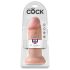 King Cock - dildo - realistični - 25 cm - natur