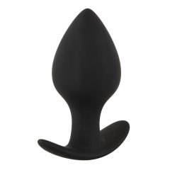Black Velvet - silikonski analni dildo (3 deli) - črn