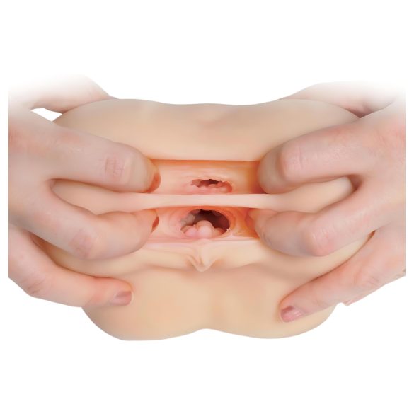 Fuck me Silly To Go - realistično masturbator umetna zadnjica - naravna barva