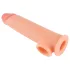 Realistixxx - podaljšek za penis z obročkom - 19 cm - naravna barva