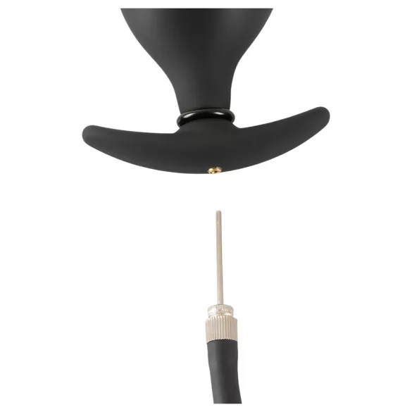 You2Toys - napihljiv analni čep - črna