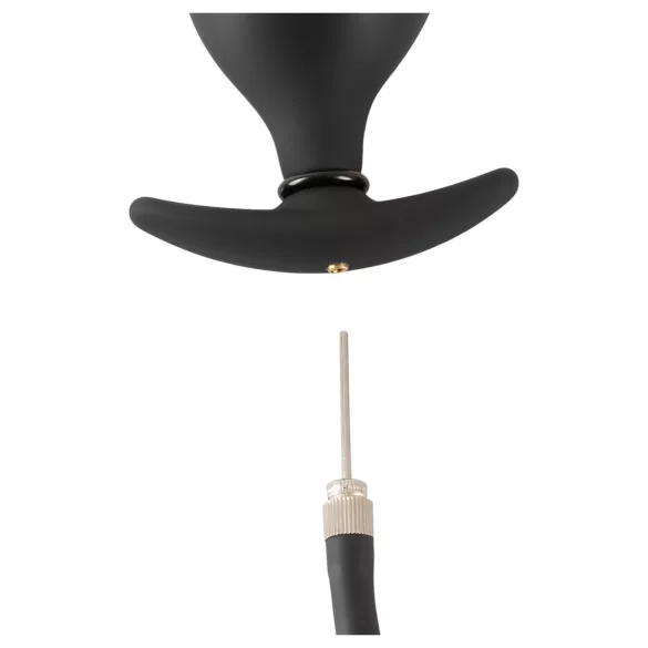 You2Toys - napihljiv analni čep - črna