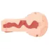 mystim OPUS Mica - masturbator umetna vagina realistična - naravna črna