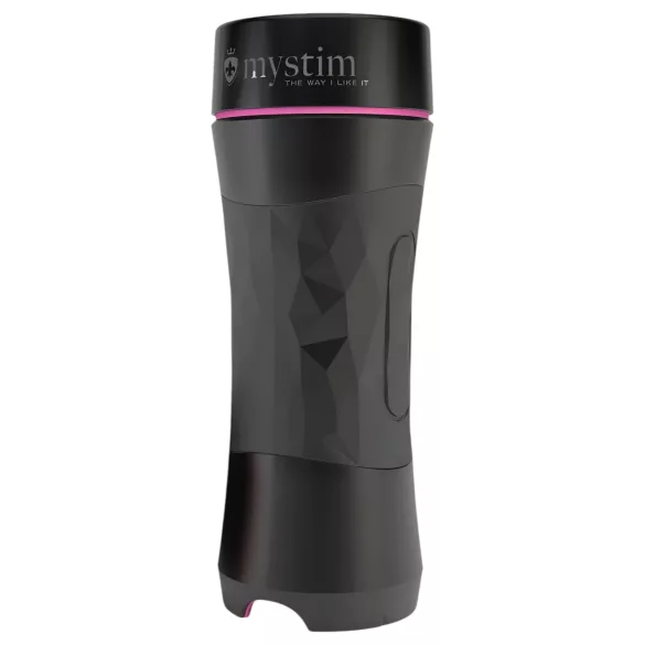 mystim OPUS Mica - masturbator umetna vagina realistična - naravna črna