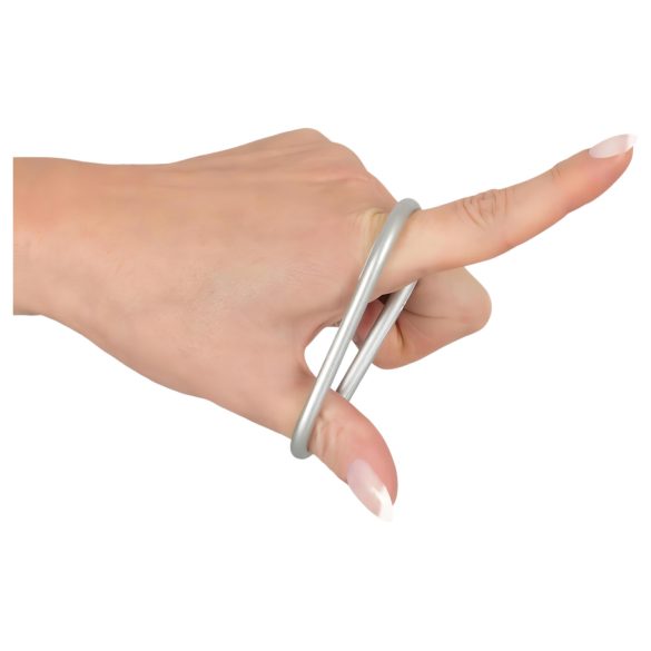 You2Toys Metallic - komplet silikonskih erekcijskih obročkov (3 kosi)