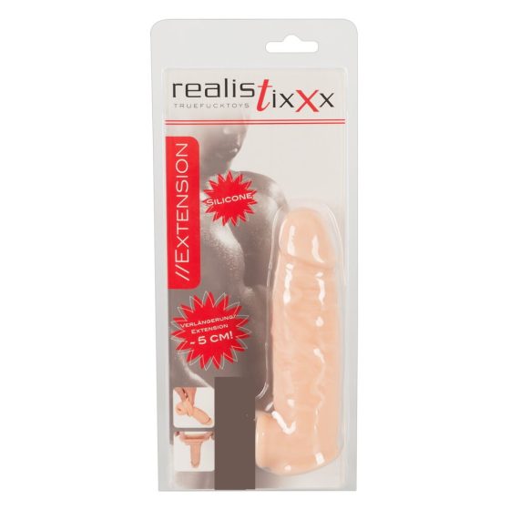 Realistixxx - obloga za penis - 16cm (naravna)