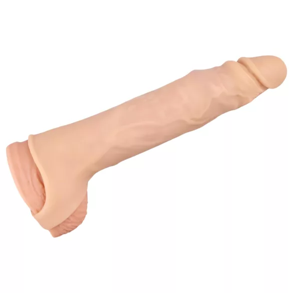 Realistixxx - penis tulec z erekcijskim obročkom - 16 cm - naravna barva