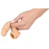 Realistixxx - penis tulec z erekcijskim obročkom - 16 cm - naravna barva