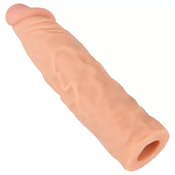 Nature Skin - podaljšek in odebeljevalec penisa - 19,5 cm