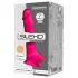 Silexd 7 - dildo z modoma s priseskom - 17,5 cm (roza)