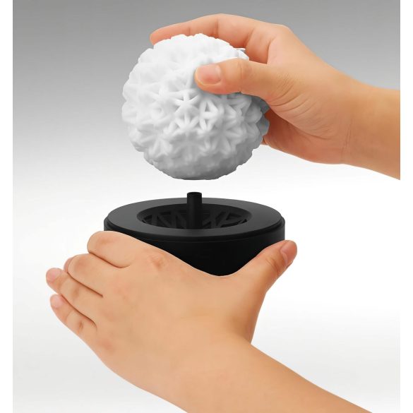 TENGA GEO - masturbator za moške - valovita površina - Glacier