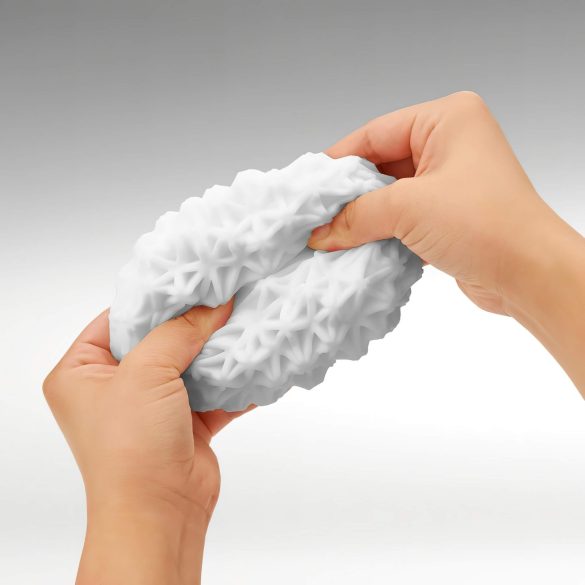 TENGA GEO - masturbator za moške - valovita površina - Glacier