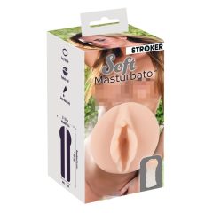   STROKER Soft - realistični umetni pussy masturbator (naravni)