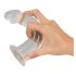 Crystal Clear - komplet treh prozornih analnih dildov