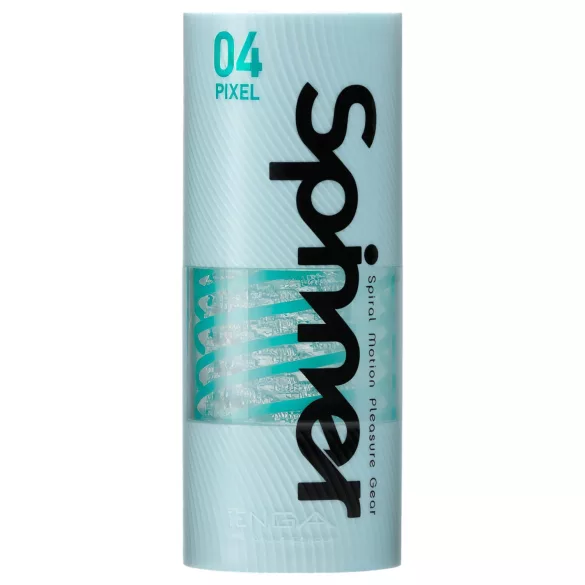 TENGA Spinner Pixel - masturbator (prozoren)