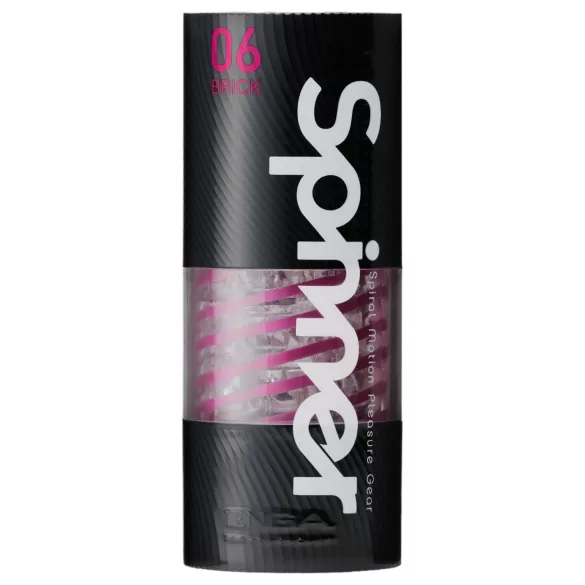 TENGA Spinner Brick - masturbator - prozoren