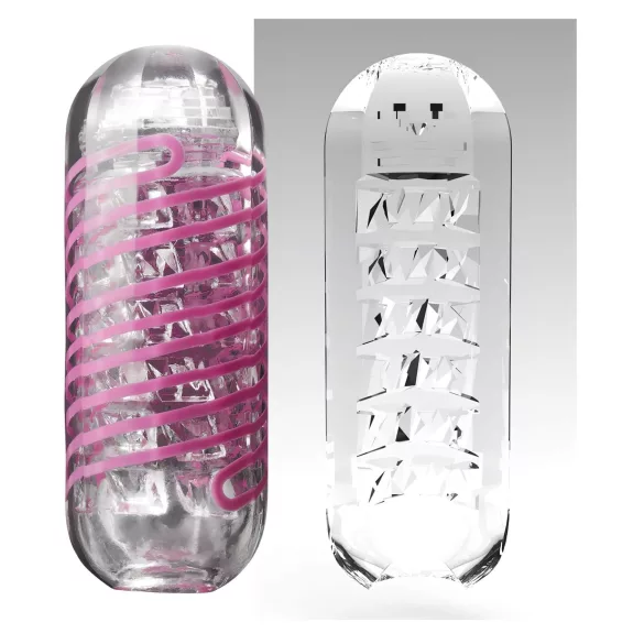 TENGA Spinner Brick - masturbator - prozoren