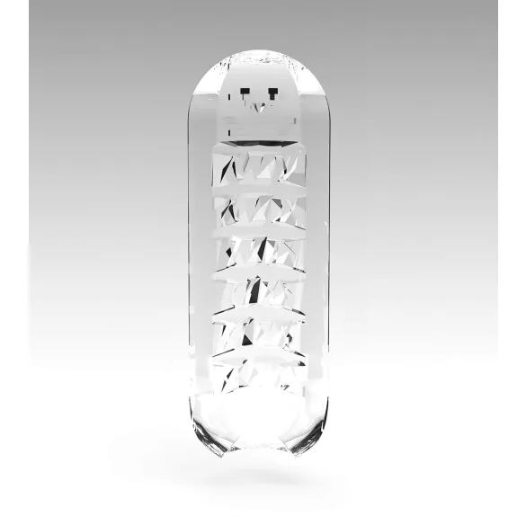 TENGA Spinner Brick - masturbator - prozoren