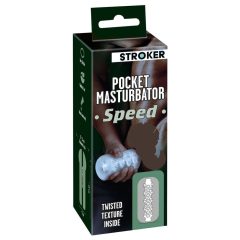 STROKER Speed - masturbator za umetno rit (prosojen)