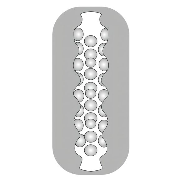 STROKER Speed - prosojen masturbator z umetno zadnjico