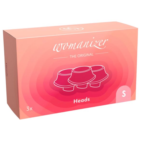 Womanizer Premium Eco - nadomestni nastavki za stimulacijo - roza - 3 kosi