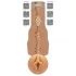 Fleshlight Autumn Falls Cream - masturbator vagina - realistična - kožna barva