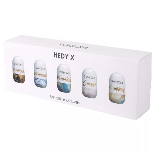 Svakom Hedy X Mixed - masturbacijska jajčka komplet 5 kos