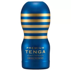   TENGA Premium Original - masturbator za enkratno uporabo - modra