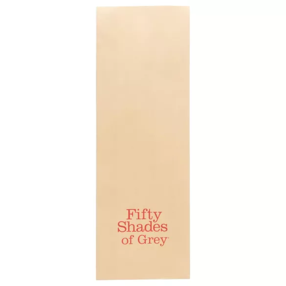Fifty Shades of Grey - komplet lisic - kovina in umetno usnje - črno-rdeča