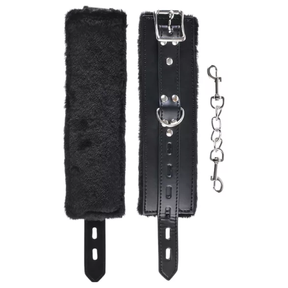 Fetish - mehke lisice - črna