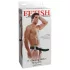 Fetish Strap-On 8 - strap-on votlični vibrator - črn