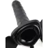 Fetish Strap-On 8 - strap-on votlični vibrator - črn