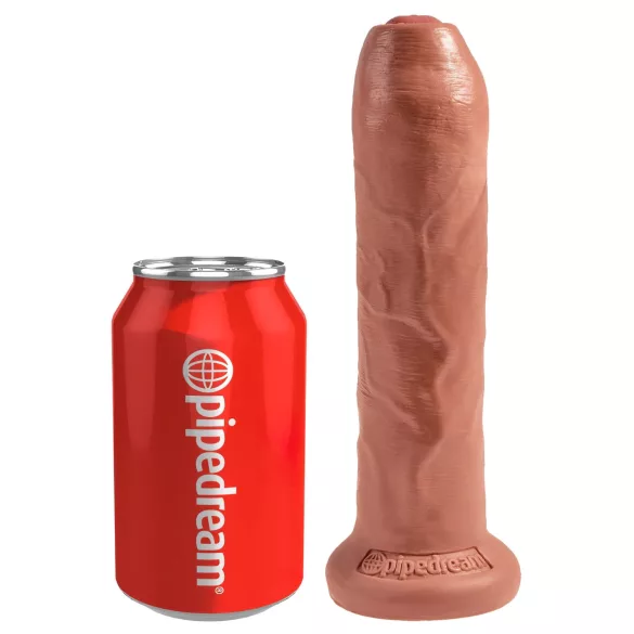 King Cock - realistični dildo - 18 cm - temna koža