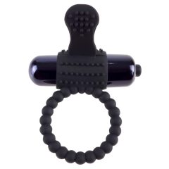  Pipedrem Fantasy C-Ringz - vibracijski obroček za penis (črn)