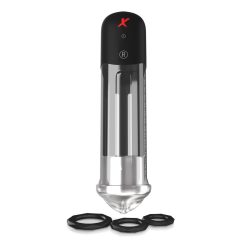   PDX Blowjob - avtomatska črpalka za penis z ustnicami (črna)