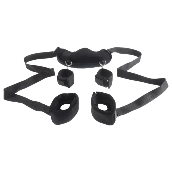 Fetish Position Master - BDSM vezalni komplet - črna