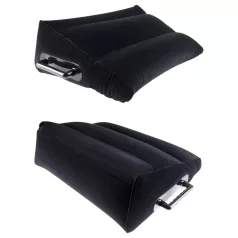 Fetish Fantasy - napihljiva seks blazina z ročajem - črna