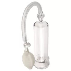   Pipedream - Pump Worx Beginner's - črpalka za penis (prozorna)