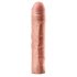 X-TENSION Perfect 3 - realistični penis rokav - 22,8 cm - naravno