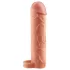 X-TENSION Perfect 2 - penis tulec z obročkom - 19 cm - naravno