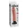 King Cock - realistični upogljiv vibrator - 25 cm