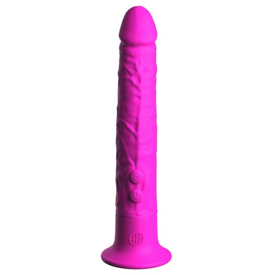 Classix - vodoodporni vibrator za penis z lepljivo blazinico (roza)